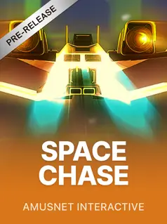 Space Chase Crash-Game mit Weltraum-Thema und wachsenden Multiplikatoren
